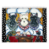 CALENDRIER D'ART DE L'ANIMAL DE COMPAGNIE DE CHEF (Protection)