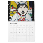 CALENDRIER D'ART DE L'ANIMAL DE COMPAGNIE DE CHEF (Feb 2027)