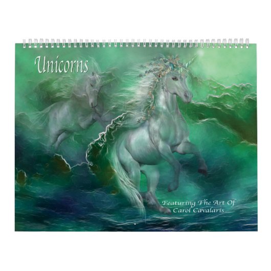 Calendrier d'art de licornes (Protection)