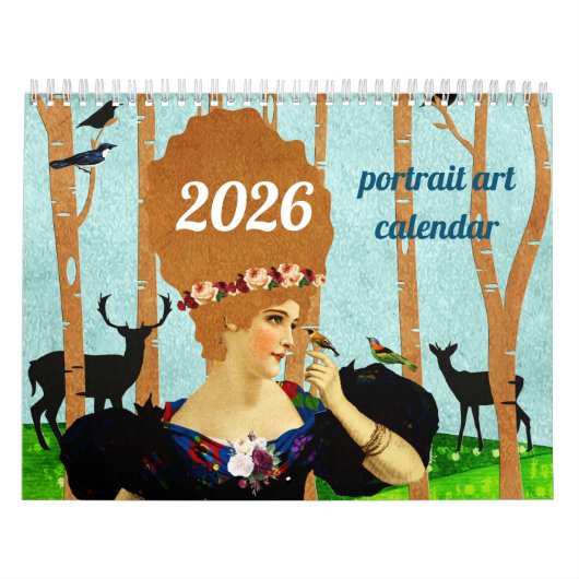 calendrier d'art de portrait (Protection)