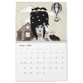 calendrier d'art de portrait (Mar 2027)