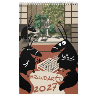 Calendrier d'art de Possums absurdes 2027