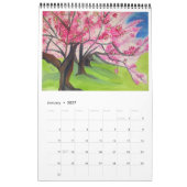 Calendrier d'art de style japonais par Sacha (Jan 2027)