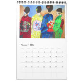 Calendrier d'art de style japonais par Sacha (Feb 2026)