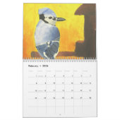 Calendrier d'art d'enfant (Feb 2026)