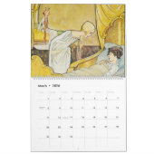 Calendrier d'art des contes de fées de Rie Cramer (Mar 2026)