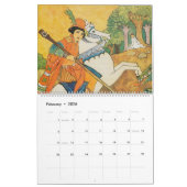 Calendrier d'art des contes de fées de Rie Cramer (Feb 2026)