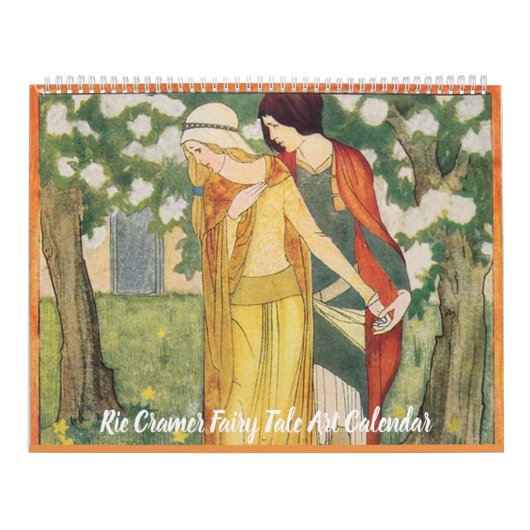 Calendrier d'art des contes de fées de Rie Cramer (Protection)
