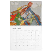 Calendrier d'art des contes de fées de Rie Cramer (Jan 2026)