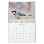 Calendrier d'art d'hiver et de neige (Mar 2027)