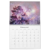 Calendrier d'art d'hiver et de neige (Feb 2027)