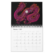 Calendrier d'art Dragon (Feb 2027)