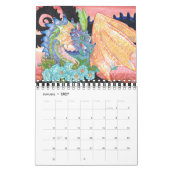 Calendrier d'art Dragon (Jan 2027)