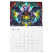 Calendrier d'art Dragon 2026 (Mar 2026)