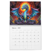 Calendrier d'art Dragon 2026 (Feb 2027)