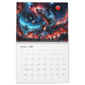 Calendrier d'art du dragon 2027 (Jan 2027)