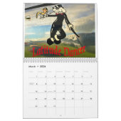 Calendrier d'art du nez d'aéronef (Mar 2026)