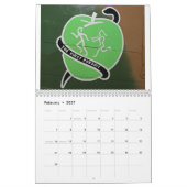 Calendrier d'art du nez d'aéronef (Feb 2027)