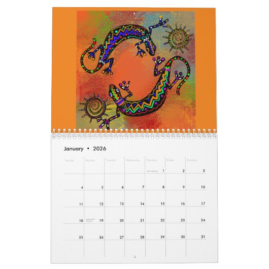 CALENDRIER D'ART DU SUD-OUEST (Jan 2026)