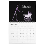 Calendrier d'art en rayons X 4 - violet (Mar 2027)
