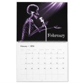 Calendrier d'art en rayons X 4 - violet (Feb 2026)