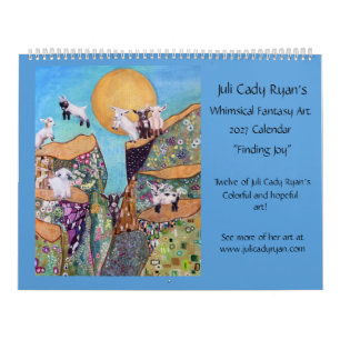Calendrier d'art fantaisiste Finding Joy 2027