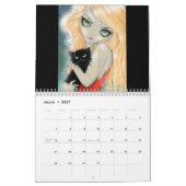 Calendrier d'art fantastique 2012 par Molly Harris (Mar 2027)