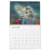 Calendrier d'art fantastique 2012 par Molly Harris (Jan 2027)
