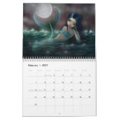 Calendrier d'art fantastique 2012 par Molly Harris (Feb 2027)