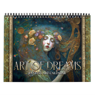 Calendrier d'art fantastique 2027 Art Of Dreams