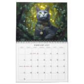 Calendrier d'art fantastique 2027 Chats fantastiqu (Feb 2027)