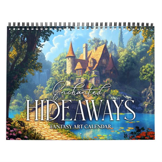 Calendrier d'art fantastique 2027 Enchanted Hideaw (Protection)