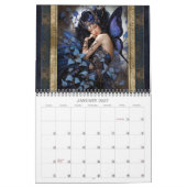 Calendrier d'art fantastique 2027 Fées 2 (Jan 2027)