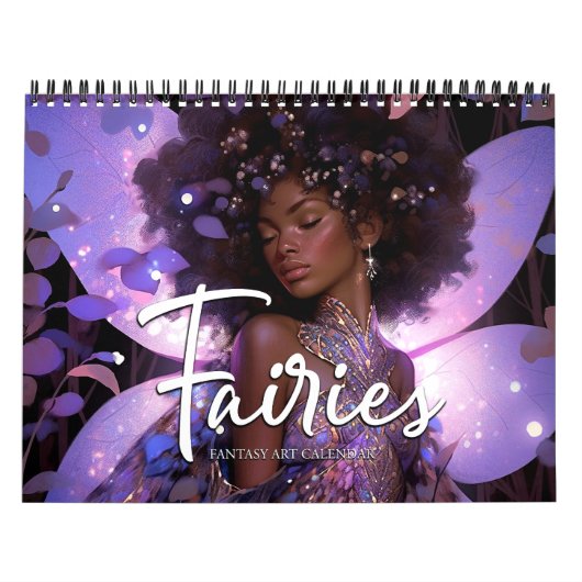 Calendrier d'art fantastique 2027 Fées 3 (Protection)