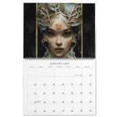 Calendrier d'art fantastique 2027 Fées et Fae 4 (Jan 2027)