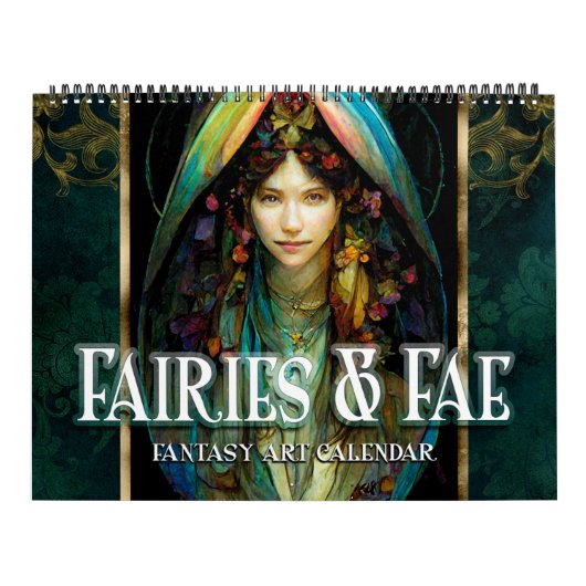 Calendrier d'art fantastique 2027 Fées & Fae 2 (Protection)