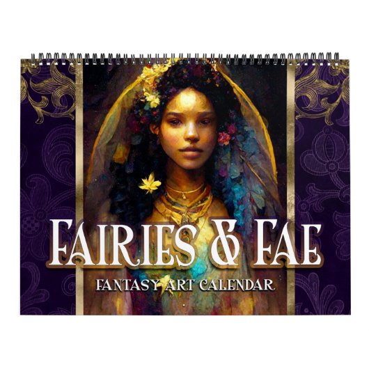 Calendrier d'art fantastique 2027 Fées & Fae 5 (Protection)