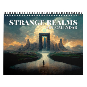 Calendrier d'art fantastique 2027 Strange Realms 1