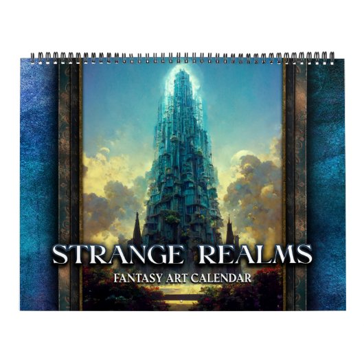 Calendrier d'art fantastique 2027 Strange Realms 2 (Protection)