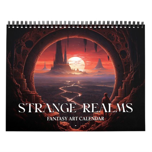Calendrier d'art fantastique 2027 Strange Realms 4 (Protection)