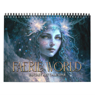 Calendrier d'art fantastique 3 Faerie World 2027