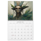 Calendrier d'art fantastique de créatures faes 202 (Jan 2027)