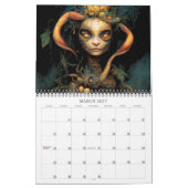 Calendrier d'art fantastique de créatures faes 202 (Mar 2027)