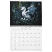 Calendrier d'art fantastique des dragons 2027 (Feb 2027)