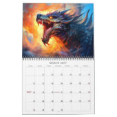 Calendrier d'art fantastique des dragons 2027 (Mar 2027)