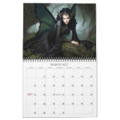 Calendrier d'art fantastique des fées sombres 2027 (Mar 2027)