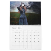 Calendrier d'art fantastique et magique (Feb 2026)