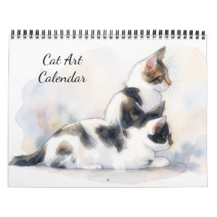 Calendrier d'art félin pour les amoureux des chats