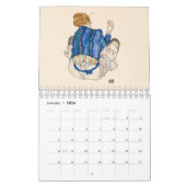 CALENDRIER D'ART FIN : EGON SCHIELE : DESSINS (Jan 2026)