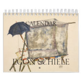 CALENDRIER D'ART FIN : EGON SCHIELE : DESSINS (Protection)